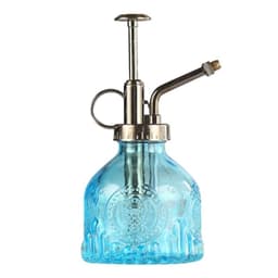 image-Embossed Glass Bottle Watering Flower Watering Can Shower Gardening Glass Small Spray