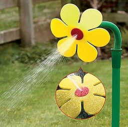 image-Garden Sprinkler Plastic Sprinkler Sunflower Sprinkler Garden Work Tool Adjustable Sprinklers And Garden Hoses