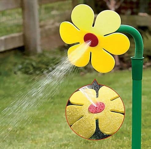 image-Garden Sprinkler Plastic Sprinkler Sunflower Sprinkler Garden Work Tool Adjustable Sprinklers And Garden Hoses