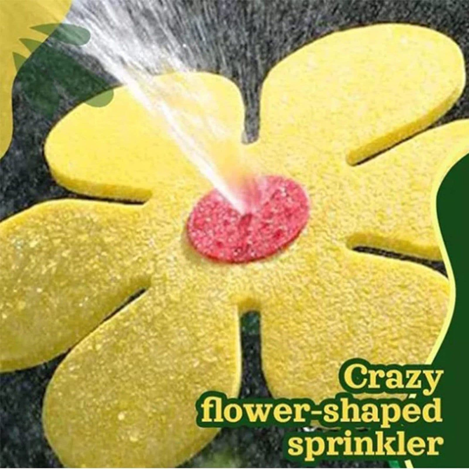 image-Garden Sprinkler Plastic Sprinkler Sunflower Sprinkler Garden Work Tool Adjustable Sprinklers And Garden Hoses