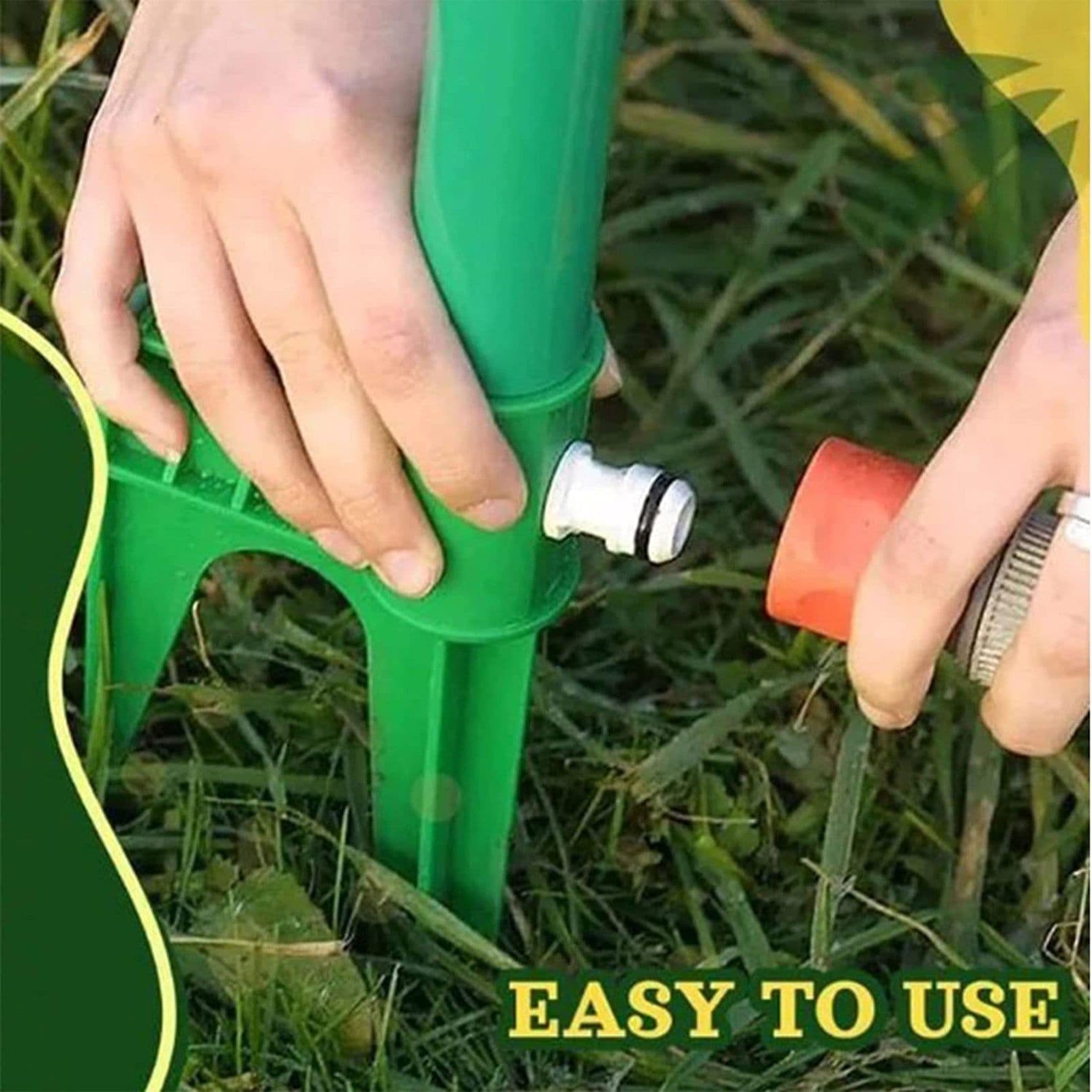 image-Garden Sprinkler Plastic Sprinkler Sunflower Sprinkler Garden Work Tool Adjustable Sprinklers And Garden Hoses