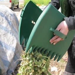 image-Leaf Rake Scoops Cleaning Rubbish Leaf Collector Grabs With Leaf Claws For Weed Picking Up Hand Harken Reiniging Gereedschap