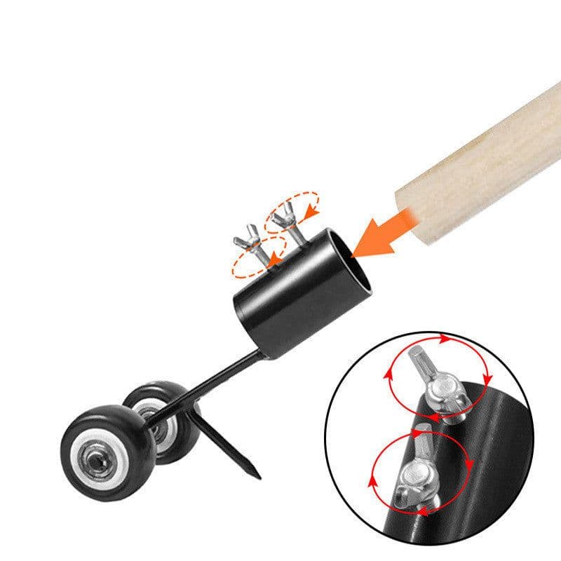 image-Garden Outdoor Manual Weed Puller Stand Up Weeds Weeder Removal No-Bend Lawn Mower Weeding Gardening Grass Trimming Tool