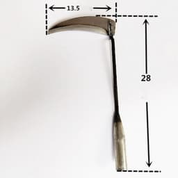 image-Small Sickle Four-tooth Rake Shovel Hoe Garden Tool Set Garden Farm Tool Sickle