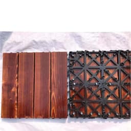 image-Self-paved Anticorrosive Sun Room Garden Splicing Outdoor Wooden Floor Material
