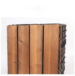 image-Self-paved Anticorrosive Sun Room Garden Splicing Outdoor Wooden Floor Material