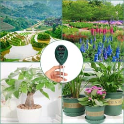 image-3 In1 Soil Tester Water PH Moisture Light Test Meter Kit For Garden Plant Flower