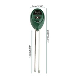 image-3 In1 Soil Tester Water PH Moisture Light Test Meter Kit For Garden Plant Flower