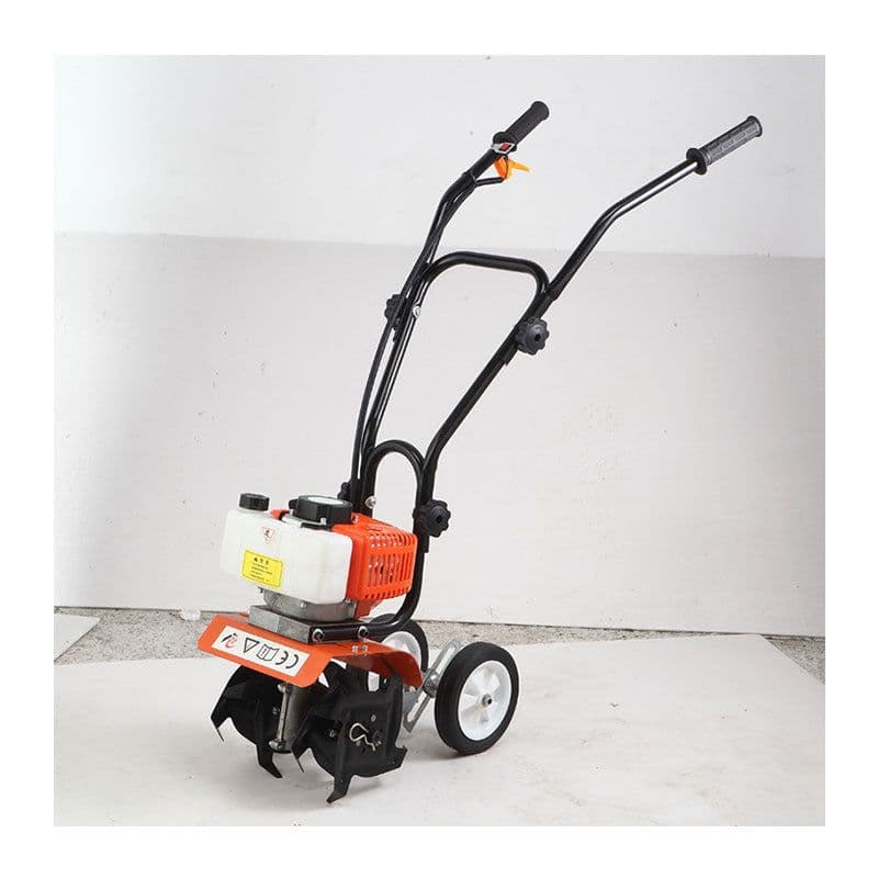 image-Multifunctional Small Ripper Micro Tiller Gasoline Lawn Mower