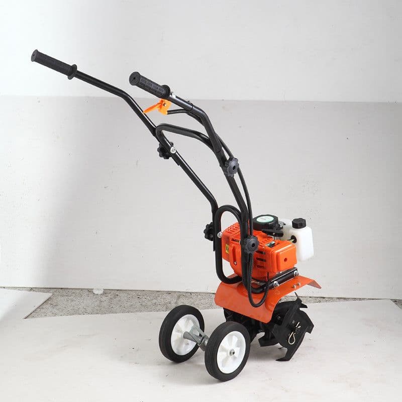 image-Multifunctional Small Ripper Micro Tiller Gasoline Lawn Mower