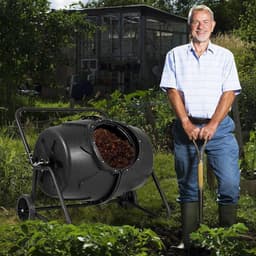 image-Removable Rotary Compost Bucket