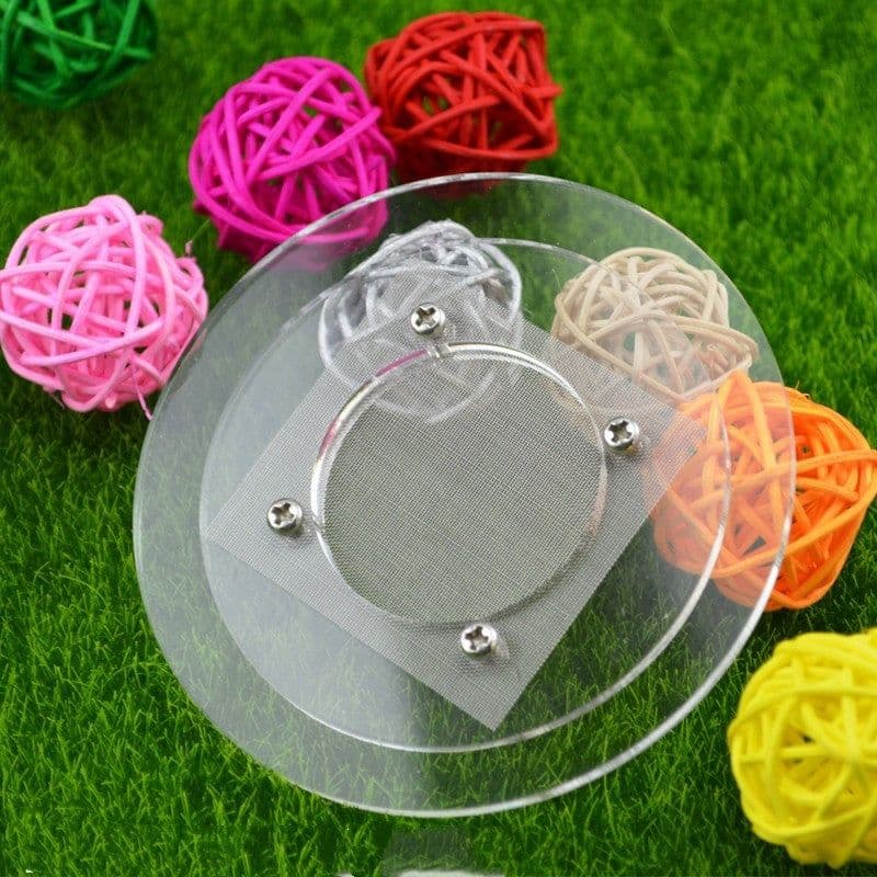 image-Stainless Steel Mesh Acrylic Ant Escape Cover