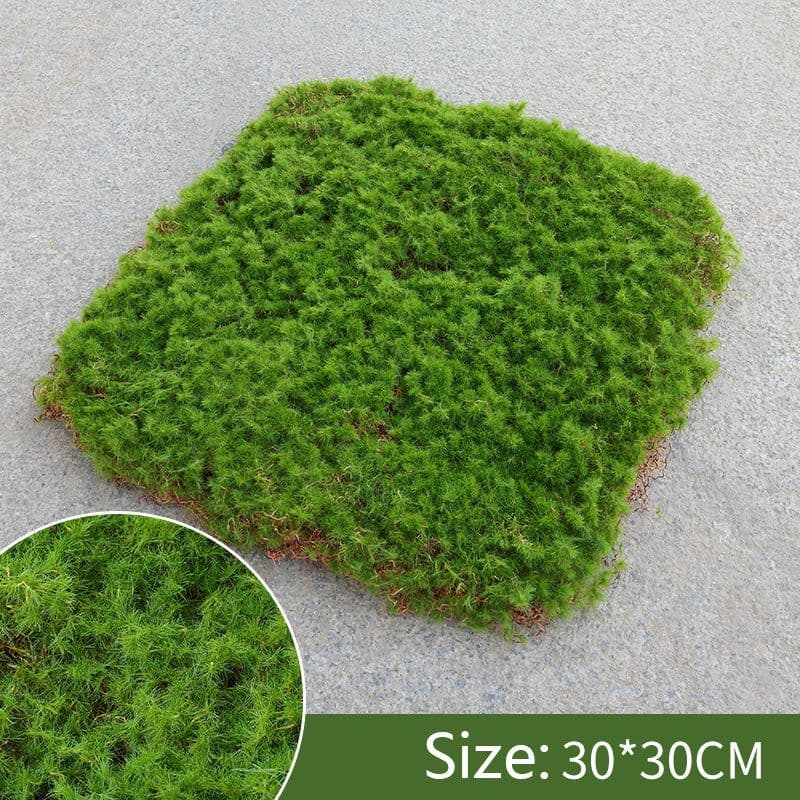 image-Moss Skin Piece Moss Flocking Ornament Soft Decoration Landscaping Rockery Turf Grass