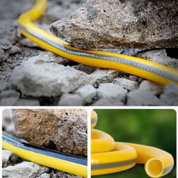 image-Garden Household Thickened Yellow 6-branch Car Wash Water Pipe