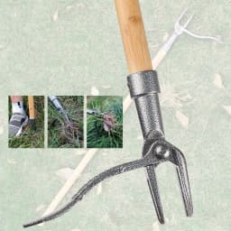 image-Carbon Steel Garden Weeding And Rooting Machine