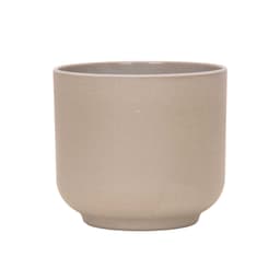 image-Plastic Flowerpot Multi-color Frosted Table Small Flower Pot