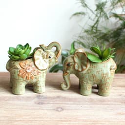 image-Ceramic Glaze Kiln Succulent Flower Pot