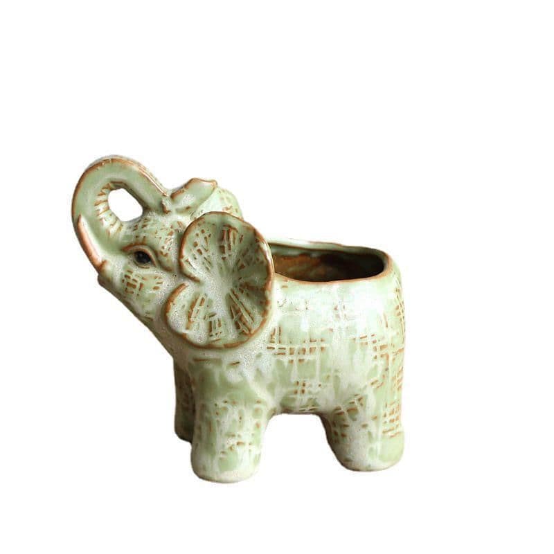 image-Ceramic Glaze Kiln Succulent Flower Pot