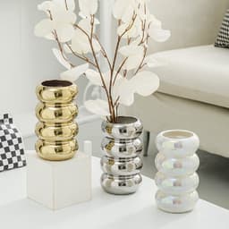 image-Light Luxury Style Ceramic Vase Decoration Living Room TV Cabinet