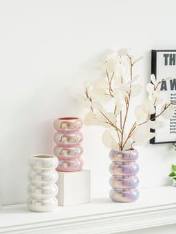 image-Light Luxury Style Ceramic Vase Decoration Living Room TV Cabinet