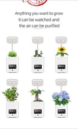 image-Multifunctional Intelligent Vegetable Planting Machine Indoor Plant Seedling