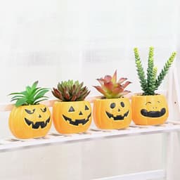 image-Halloween Succulent Flower Pot Ceramic Flower Pot Aromatherapy