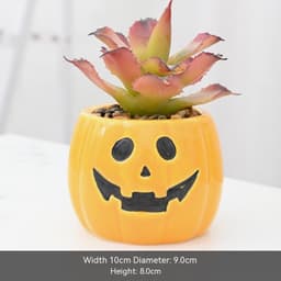 image-Halloween Succulent Flower Pot Ceramic Flower Pot Aromatherapy