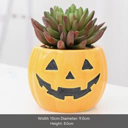 image-Halloween Succulent Flower Pot Ceramic Flower Pot Aromatherapy