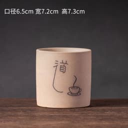 image-Simple Ceramic Succulent Flower Pot Indoor Stoneware Breathable Plant Thumb Pot Combination Set Table Decoration Small Ornaments