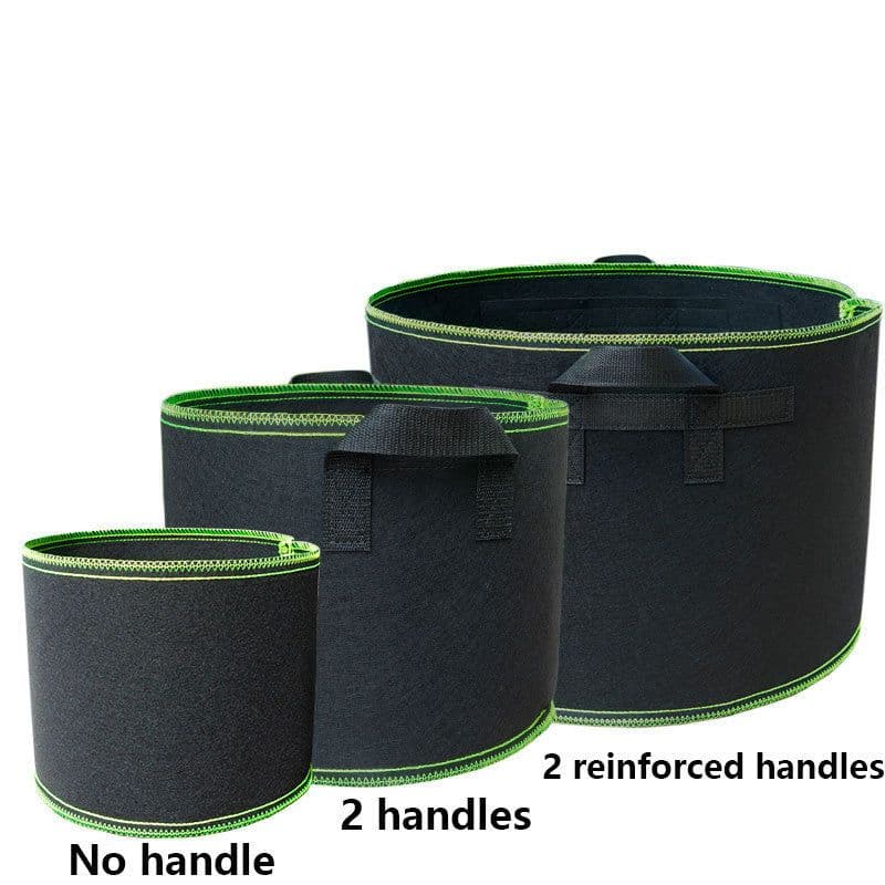 image-Planting Sack Black Non-woven Seedling Flower Pot