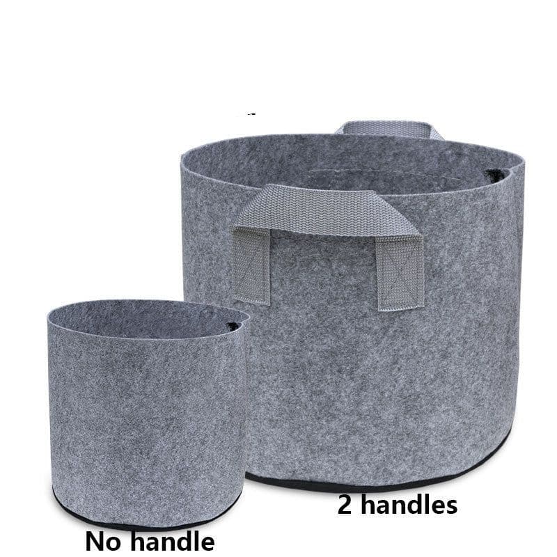 image-Planting Sack Black Non-woven Seedling Flower Pot