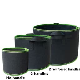 image-Planting Sack Black Non-woven Seedling Flower Pot
