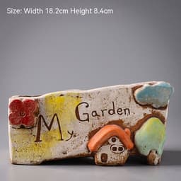 image-Cute And Creative Large Caliber Combination Pot With Meat And Flower Pots