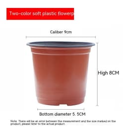 image-Plastic Nutrition Feeding Block Planting And Transplanting Pot Fall Not Bad Seedling Cup