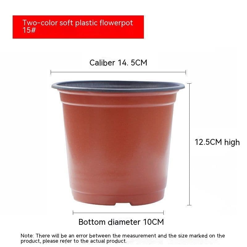 image-Plastic Nutrition Feeding Block Planting And Transplanting Pot Fall Not Bad Seedling Cup