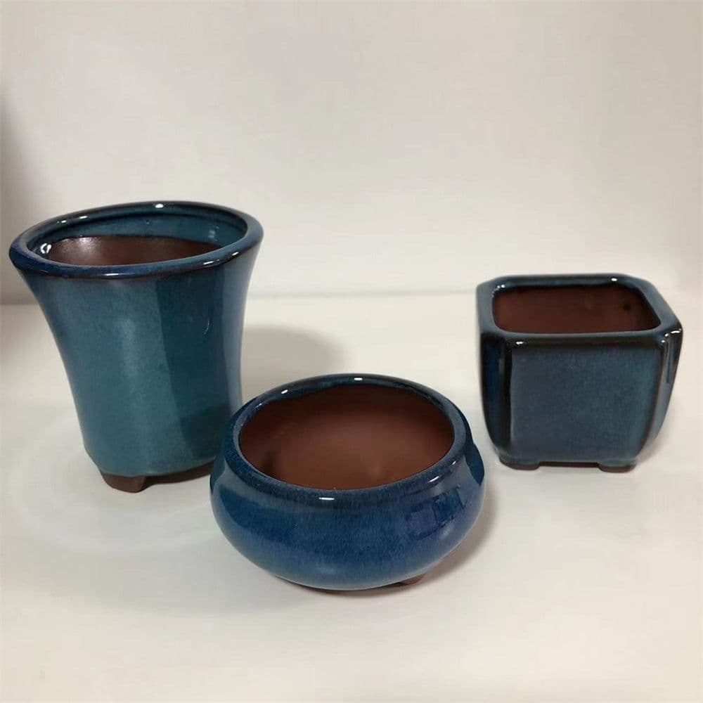 image-5 Styles Fashion Chinese Style Bonsai Pots Breathable