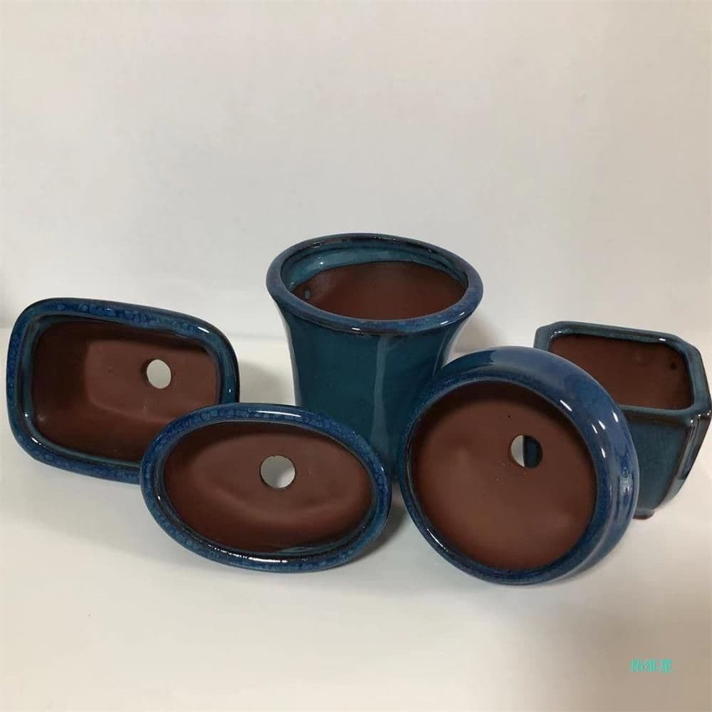image-5 Styles Fashion Chinese Style Bonsai Pots Breathable