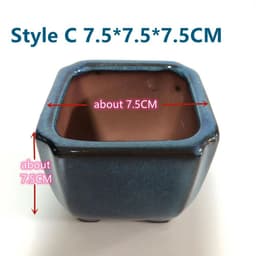 image-5 Styles Fashion Chinese Style Bonsai Pots Breathable