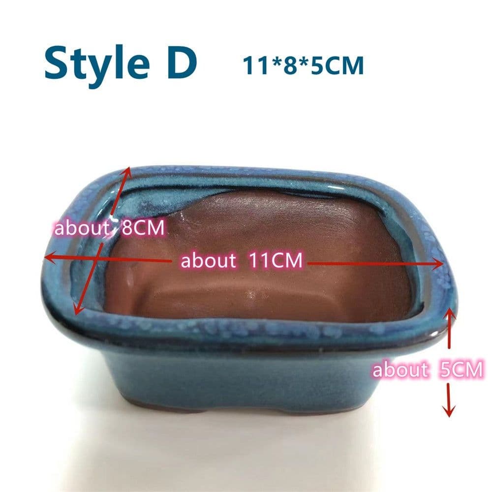 image-5 Styles Fashion Chinese Style Bonsai Pots Breathable