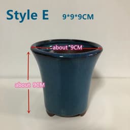 image-5 Styles Fashion Chinese Style Bonsai Pots Breathable