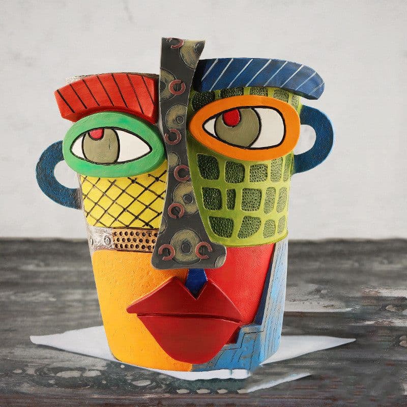 image-Outdoor Courtyard Crafts Funny Flowerpot Decoration