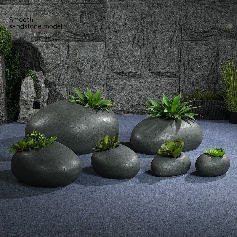 image-Outdoor Simplicity Indoor GRP Flowerpot Ornaments