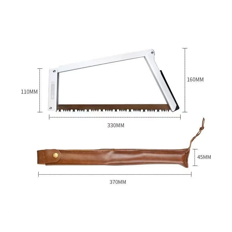 image-Wood Portable Strap Detachable Aluminum Alloy Handheld Folding Saw