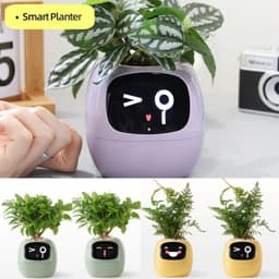 image-Smart Planter Endless Fun Over 49 Rich Expressions 7 Smart Sensors And AI Chips Make Raising Plants Easy And Fun