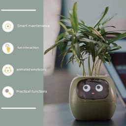 image-Smart Planter Endless Fun Over 49 Rich Expressions 7 Smart Sensors And AI Chips Make Raising Plants Easy And Fun