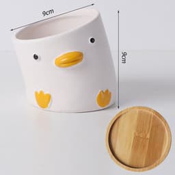 image-Creative Cartoon Animal Succulent Plant Small Flower Pot