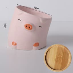 image-Creative Cartoon Animal Succulent Plant Small Flower Pot