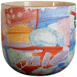 image-Matisse Ceramic Flower Pot Medium Art Flower Pot Succulent Plant Orchid Green Radish Pot
