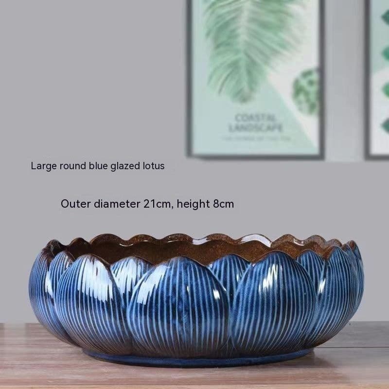 image-Non-porous Hydroponic Flowerpot Narcissus Hydrocotyle Household