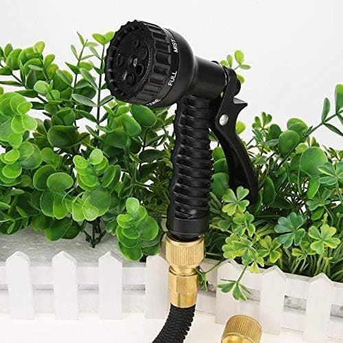 image-75 FT Flexible Garden Hose Expandable Water Hose Pipe Watering Spray Gun Set Car Watering Hose With Spray Gun Watering Kit
